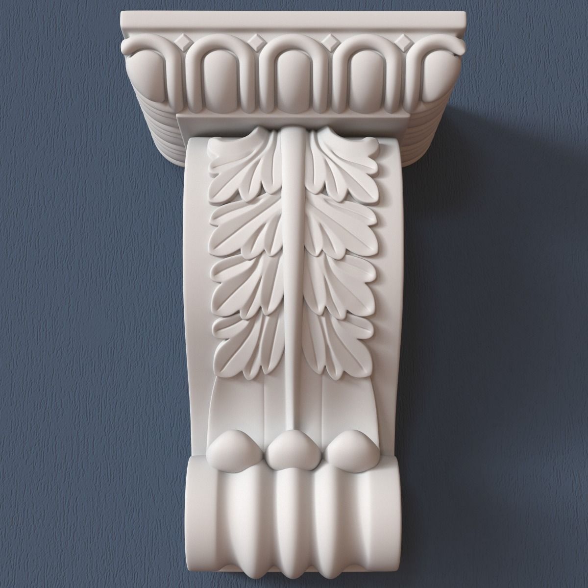Decorative Corbel 3D model_2