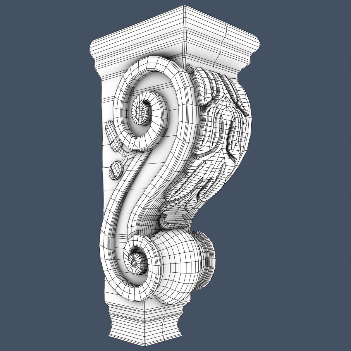 30 Decorative Corbels Collection 3D model_35