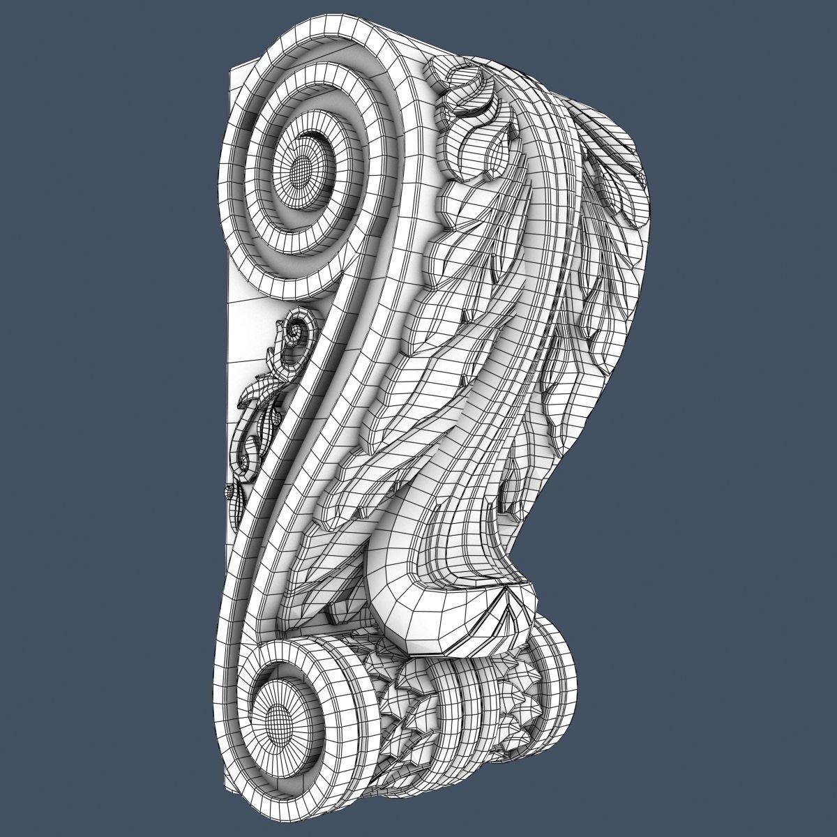 30 Decorative Corbels Collection 3D model_40