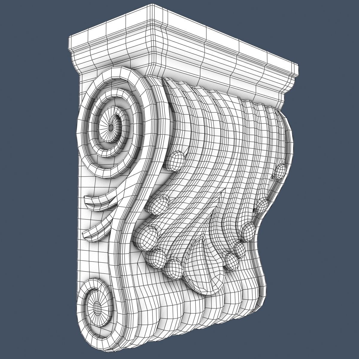 30 Decorative Corbels Collection 3D model_44