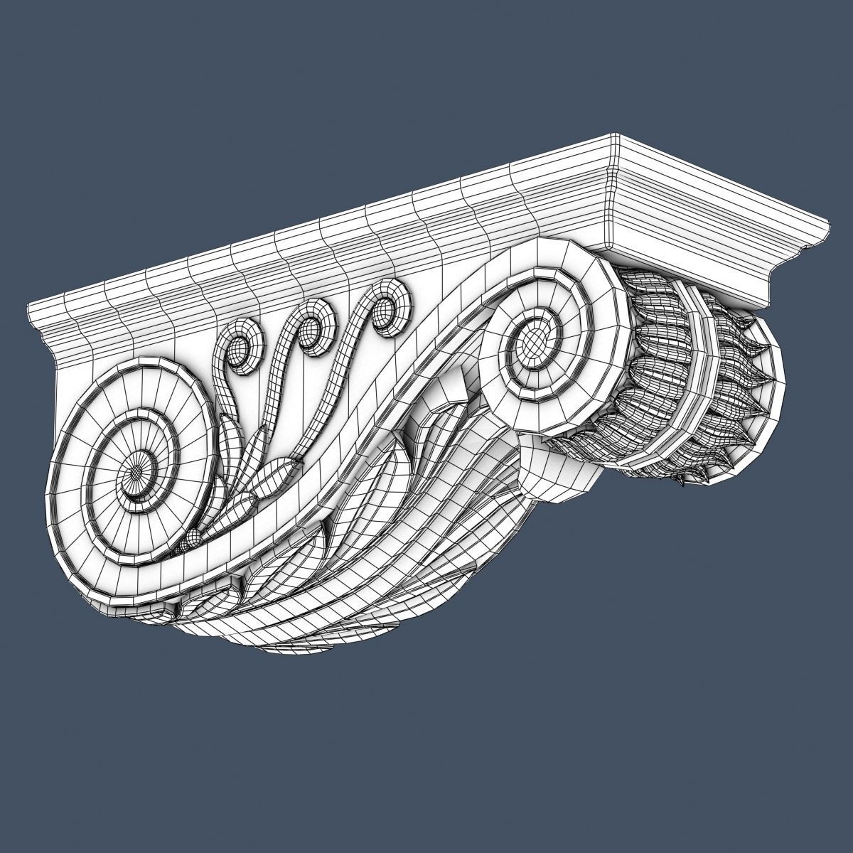 30 Decorative Corbels Collection 3D model_59