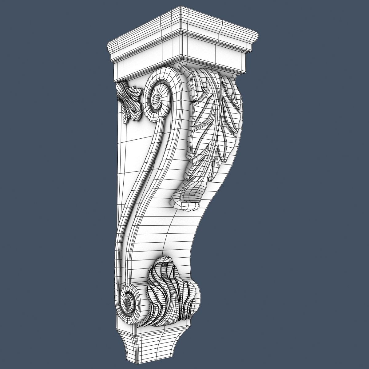 30 Decorative Corbels Collection 3D model_36