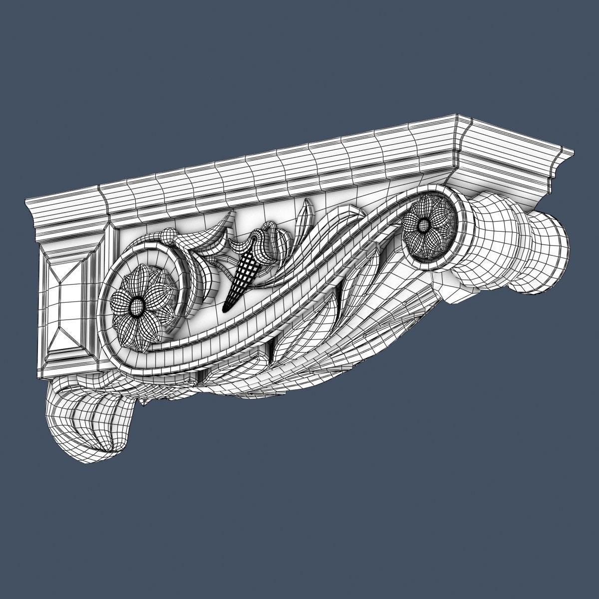 30 Decorative Corbels Collection 3D model_51