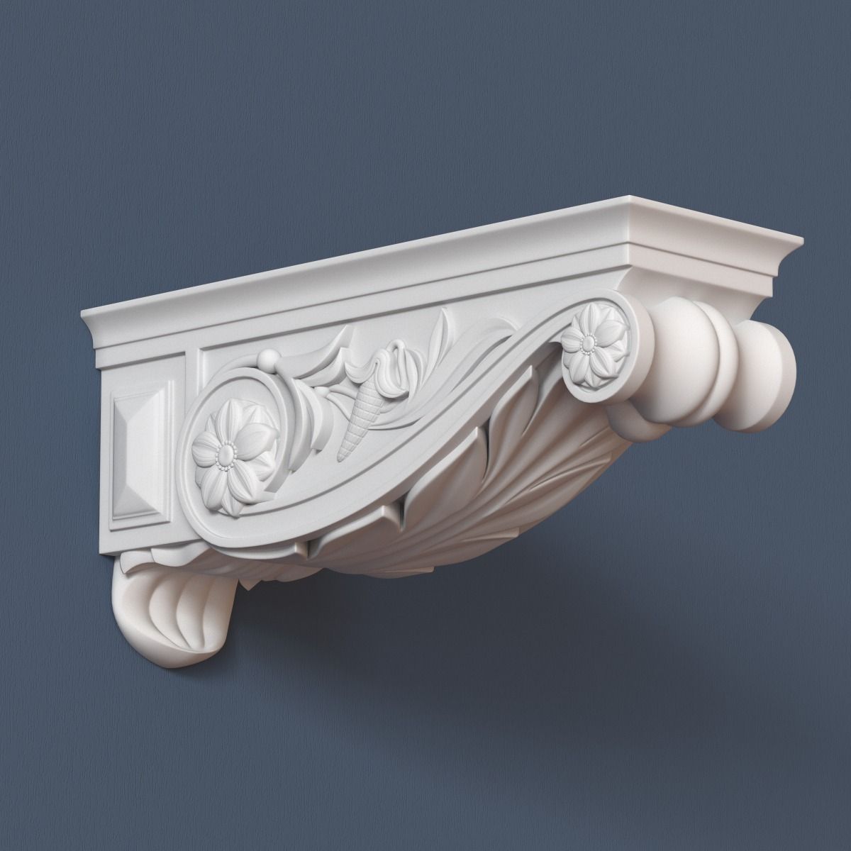 30 Decorative Corbels Collection 3D model_3