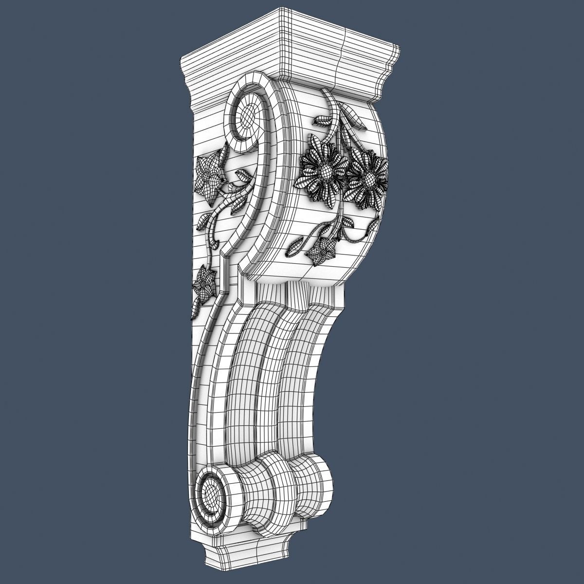30 Decorative Corbels Collection 3D model_49