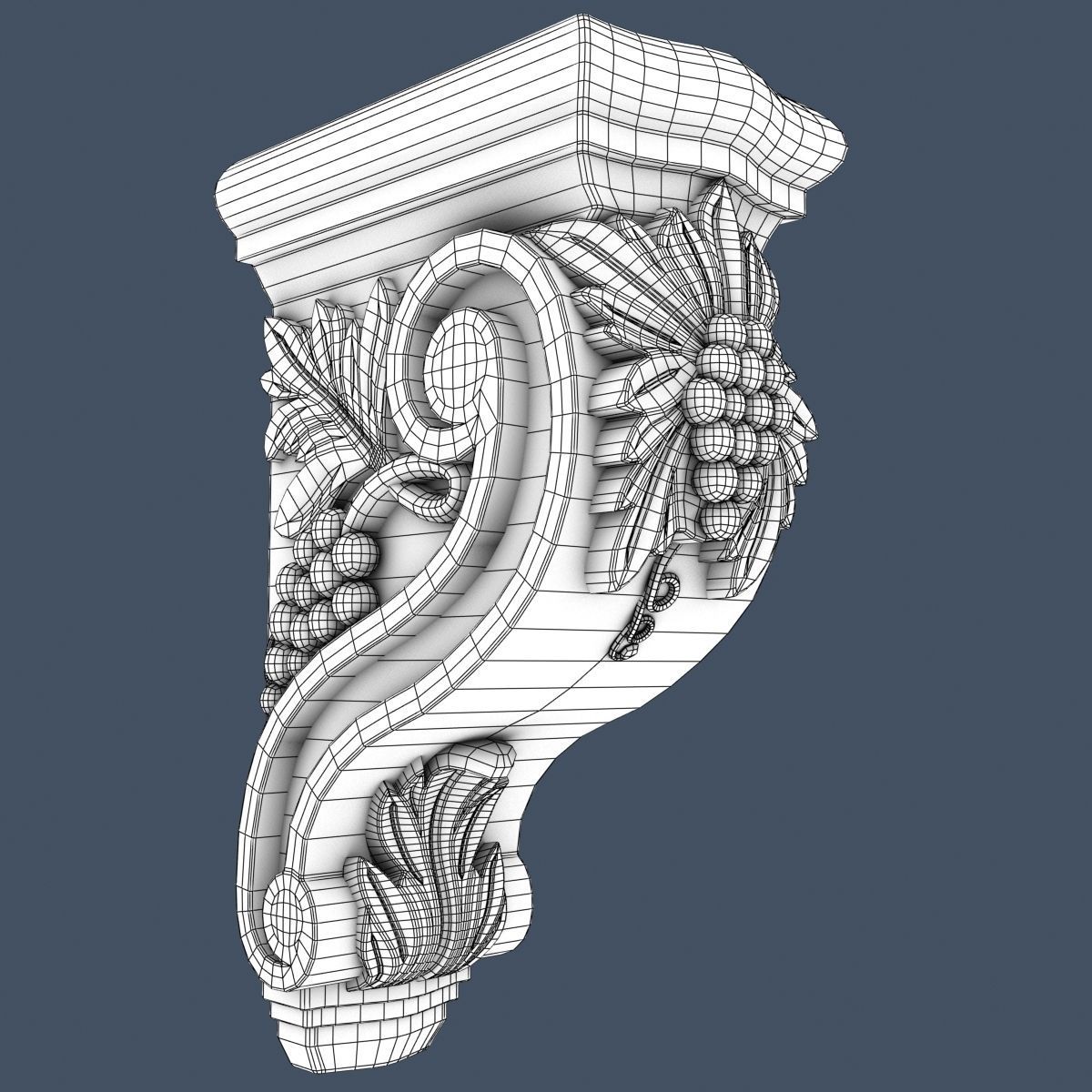 30 Decorative Corbels Collection 3D model_46