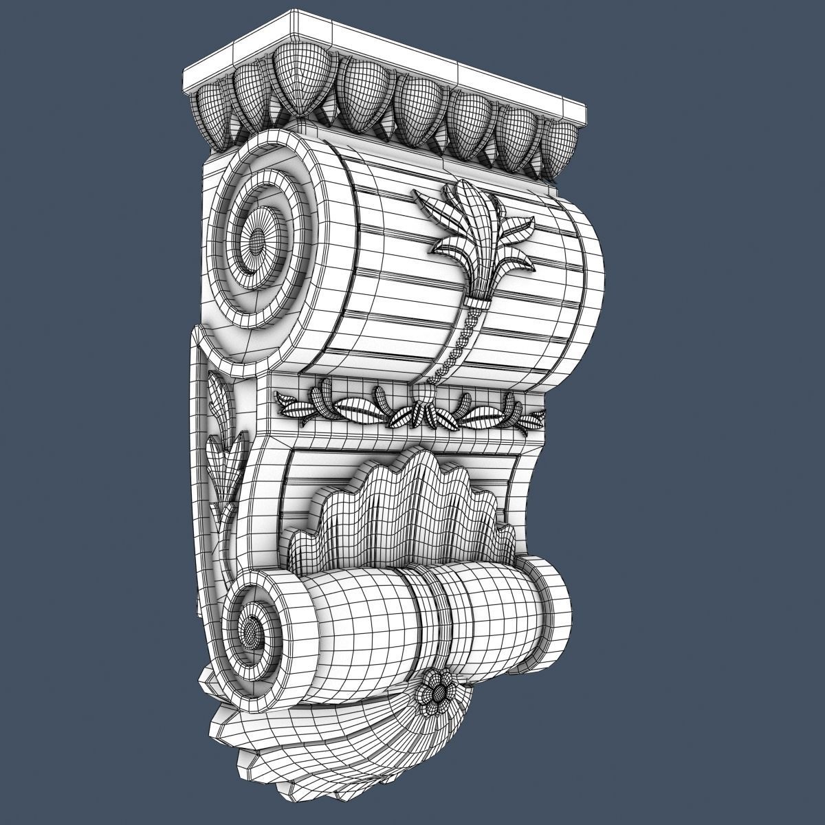 30 Decorative Corbels Collection 3D model_53