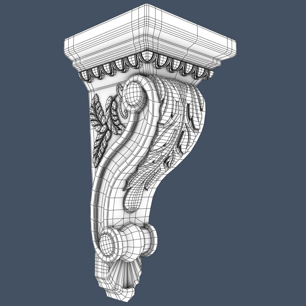 30 Decorative Corbels Collection 3D model_31