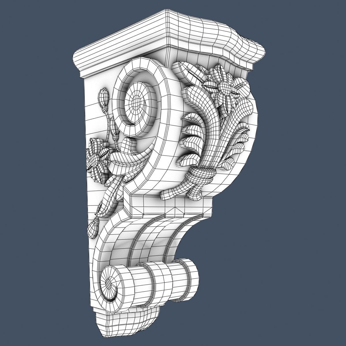 30 Decorative Corbels Collection 3D model_48