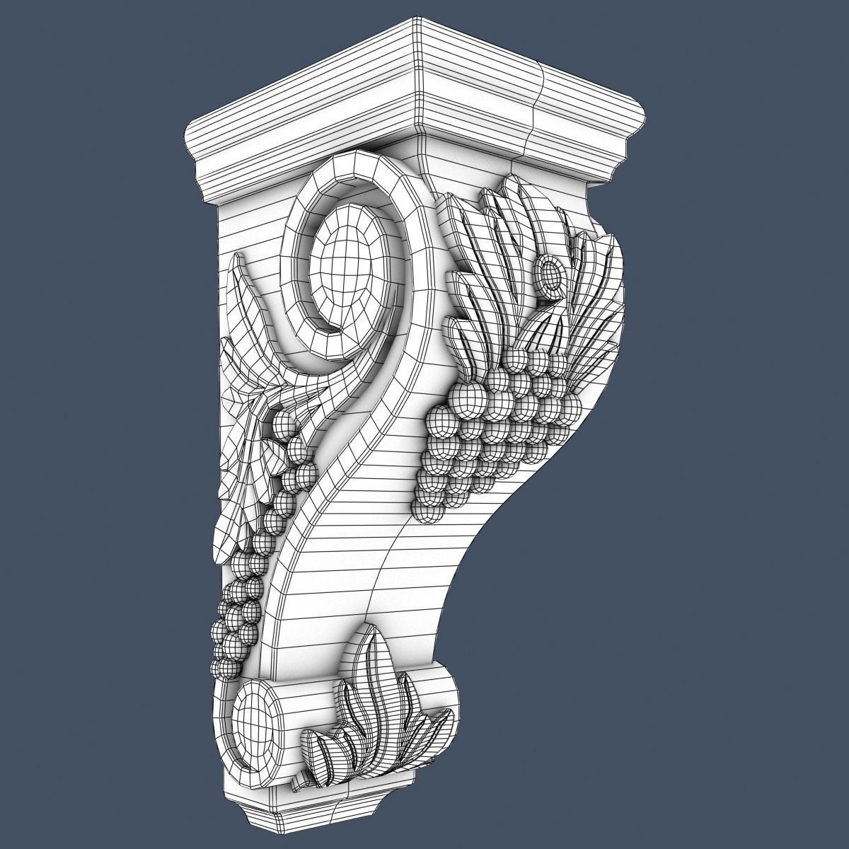 30 Decorative Corbels Collection 3D model_45