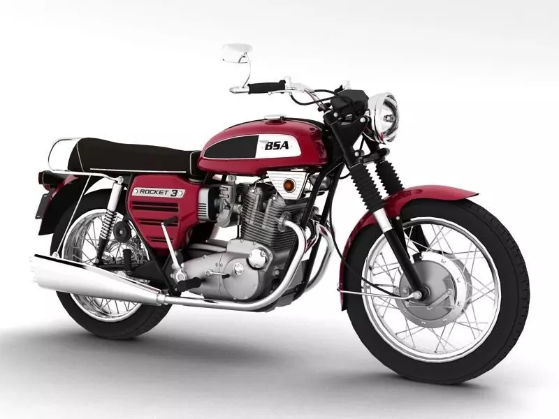 BSA Rocket 3 1969 3D model_0