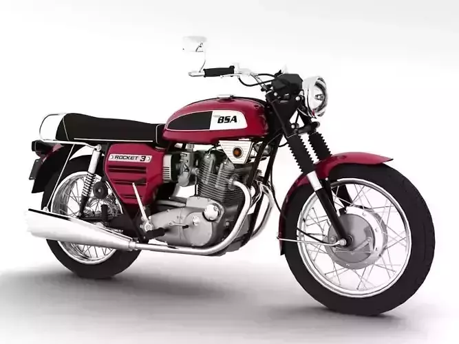 BSA Rocket 3 1969 3D model