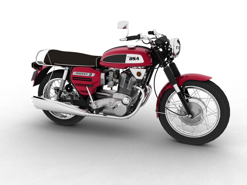 BSA Rocket 3 1969 3D model_1