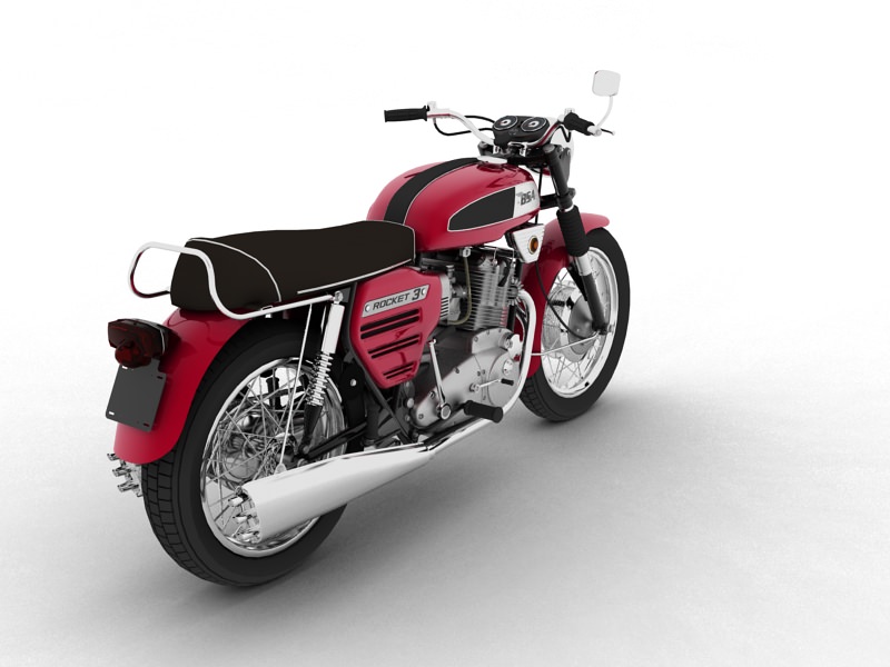 BSA Rocket 3 1969 3D model_5