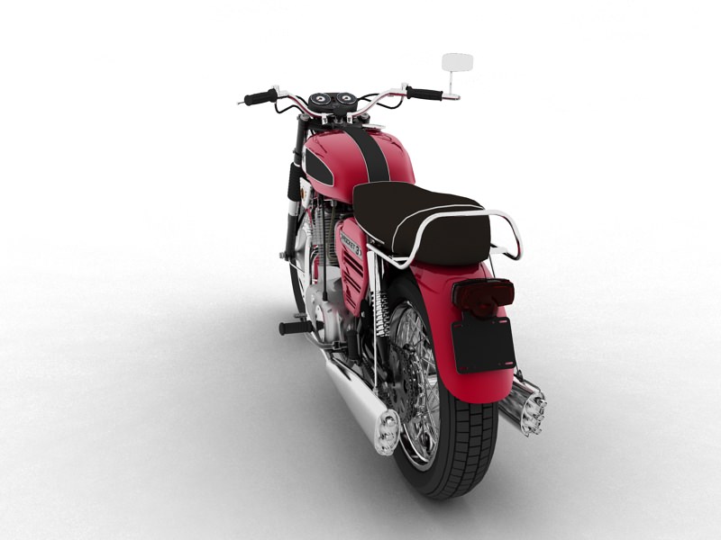 BSA Rocket 3 1969 3D model_6