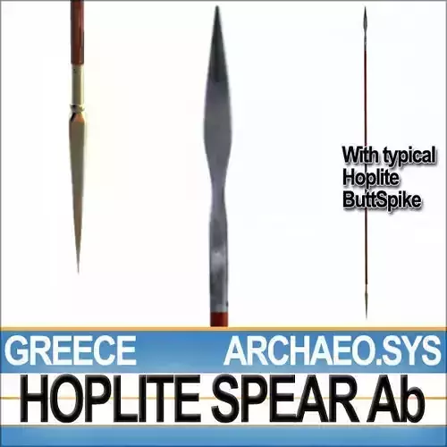 Greek Hoplite Spear Model Ab