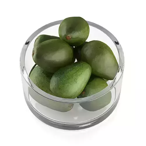 Bowl of avocado fruits