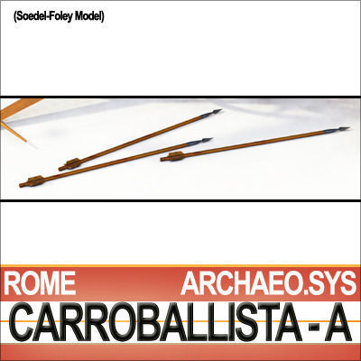 Roman Artillery Carroballista A Soedel Foley 3D model_6