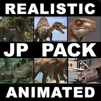 MY SPECIAL DINOSAUR PACK - rex 3d model 3D model