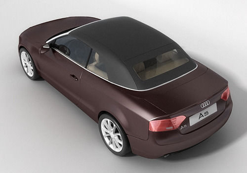 Audi Cabrio 2014 3D model_5