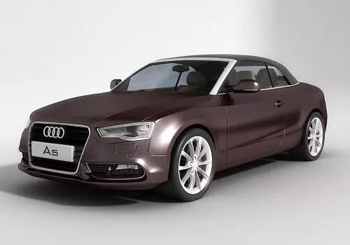 Audi Cabrio 2014 3D model_0