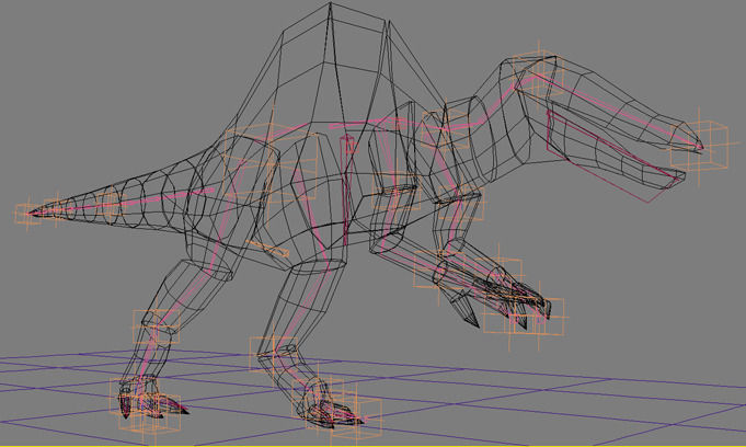 Incredible JP Dinosaur PACK - rex 3d model 3D model_115