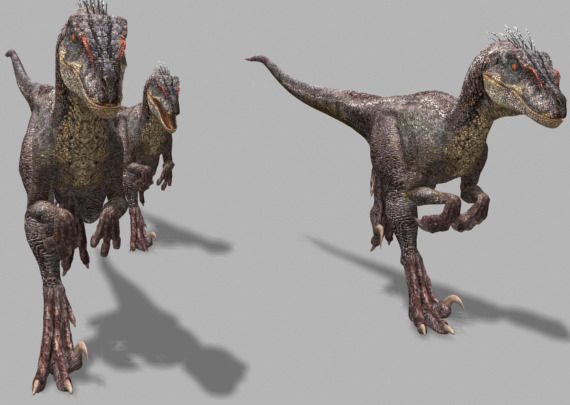 Incredible JP Dinosaur PACK - rex 3d model 3D model_58
