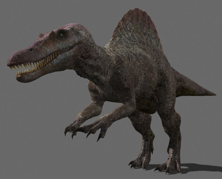 Incredible JP Dinosaur PACK - rex 3d model 3D model_104