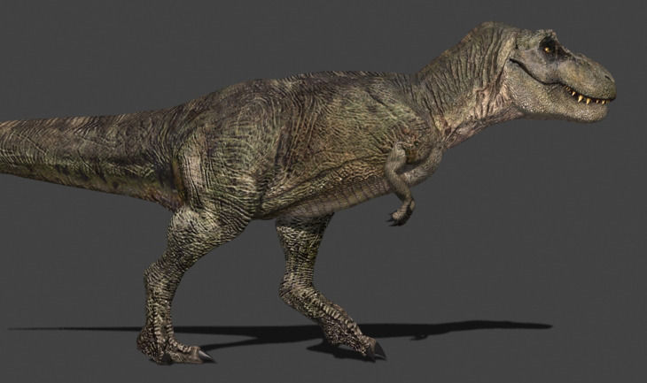 Incredible JP Dinosaur PACK - rex 3d model 3D model_90