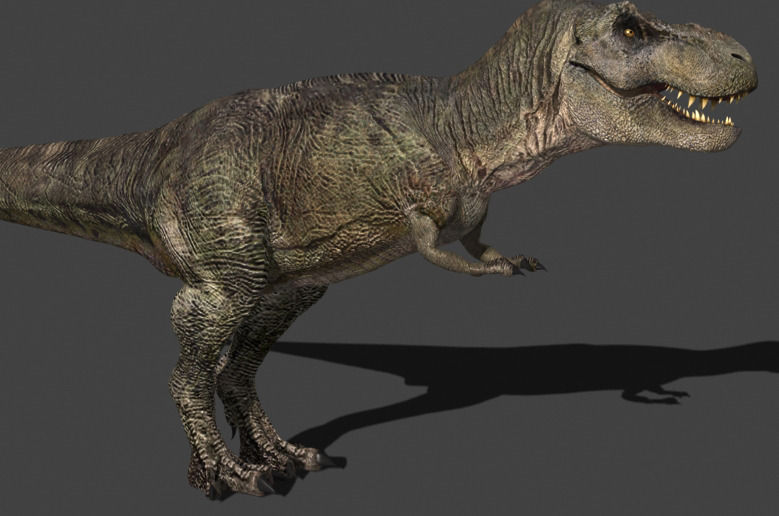 Incredible JP Dinosaur PACK - rex 3d model 3D model_87