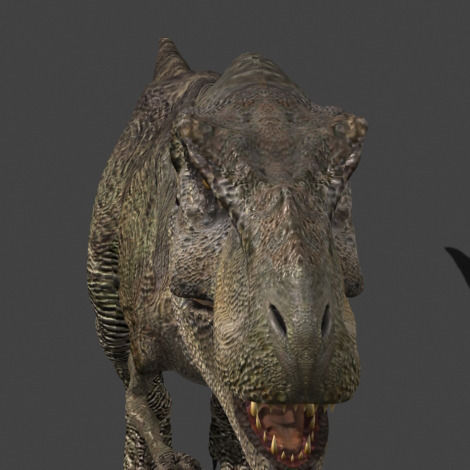 Incredible JP Dinosaur PACK - rex 3d model 3D model_96