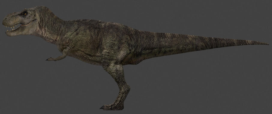 Incredible JP Dinosaur PACK - rex 3d model 3D model_92