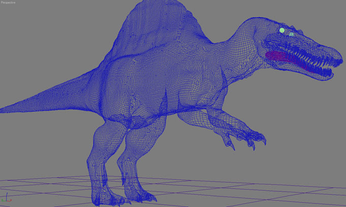 Incredible JP Dinosaur PACK - rex 3d model 3D model_112