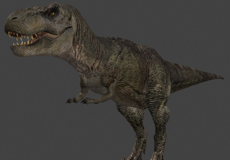 Incredible JP Dinosaur PACK - rex 3d model 3D model_94
