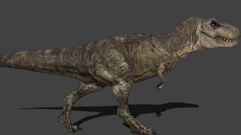 Incredible JP Dinosaur PACK - rex 3d model 3D model_86