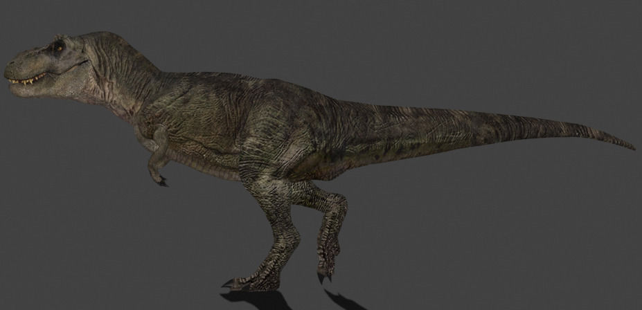 Incredible JP Dinosaur PACK - rex 3d model 3D model_93
