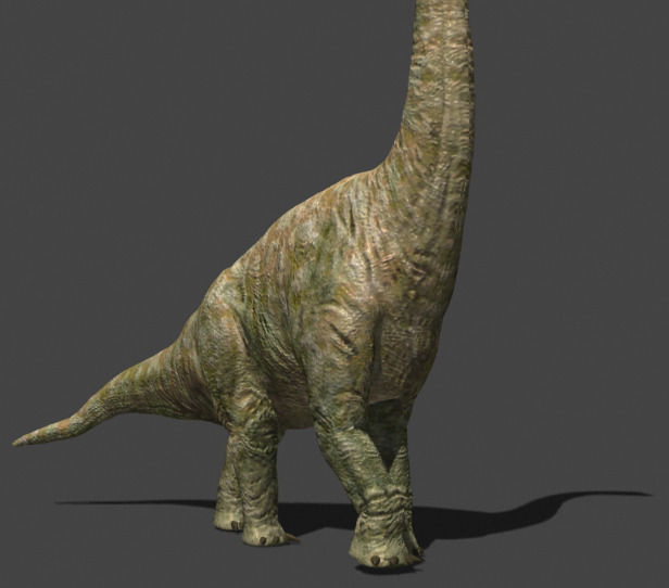 Incredible JP Dinosaur PACK - rex 3d model 3D model_10