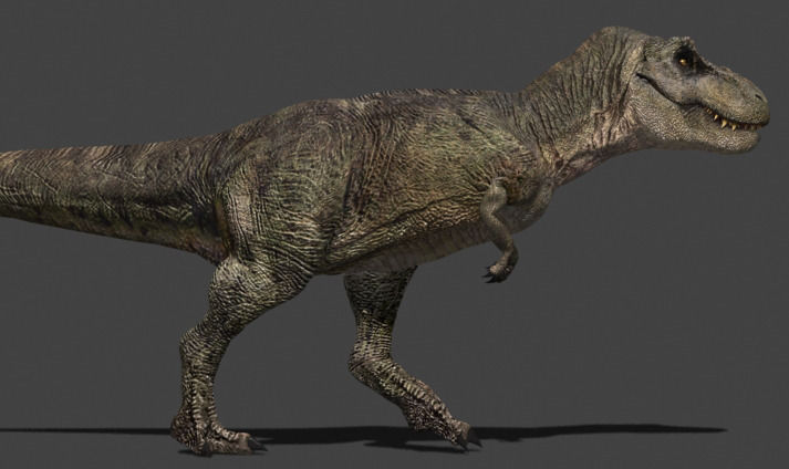 Incredible JP Dinosaur PACK - rex 3d model 3D model_85
