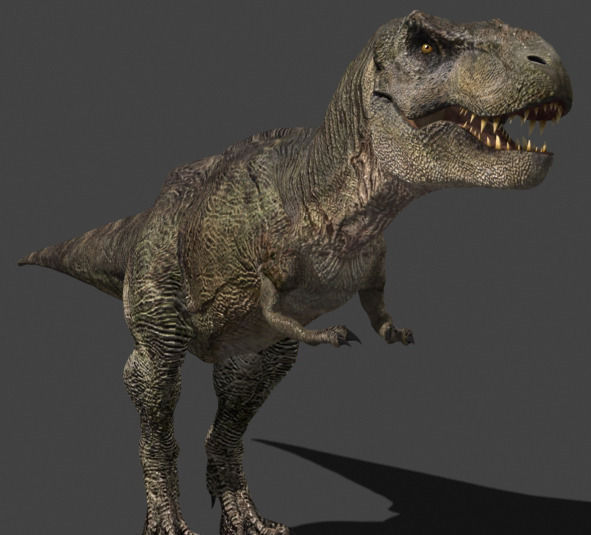 Incredible JP Dinosaur PACK - rex 3d model 3D model_97