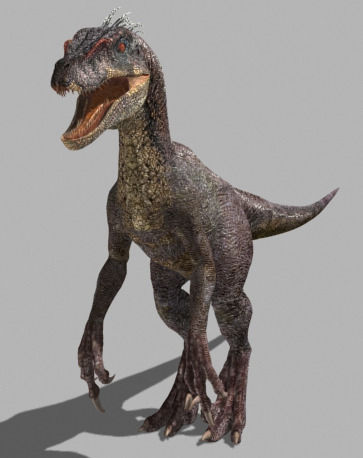 Incredible JP Dinosaur PACK - rex 3d model 3D model_36