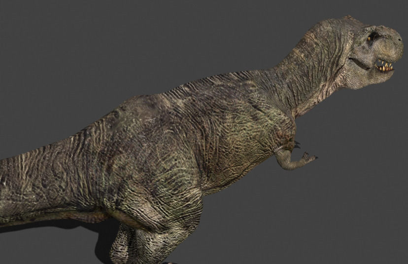 Incredible JP Dinosaur PACK - rex 3d model 3D model_68