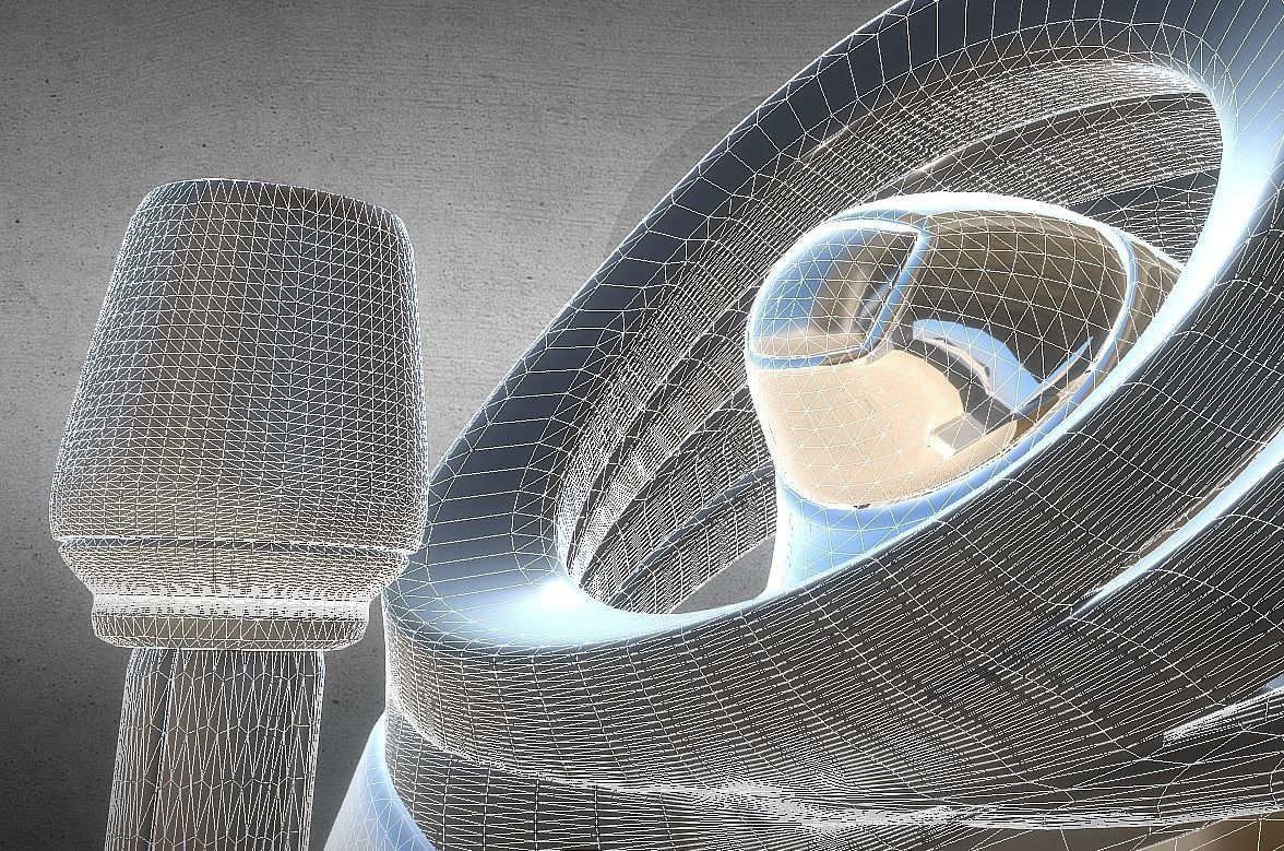 Robot legs version 2 rigged  and animated 3D model_56