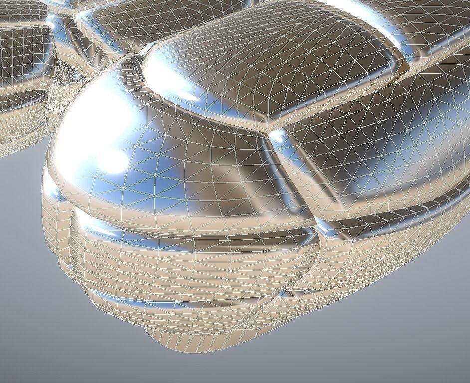 Robot legs version 2 rigged  and animated 3D model_38