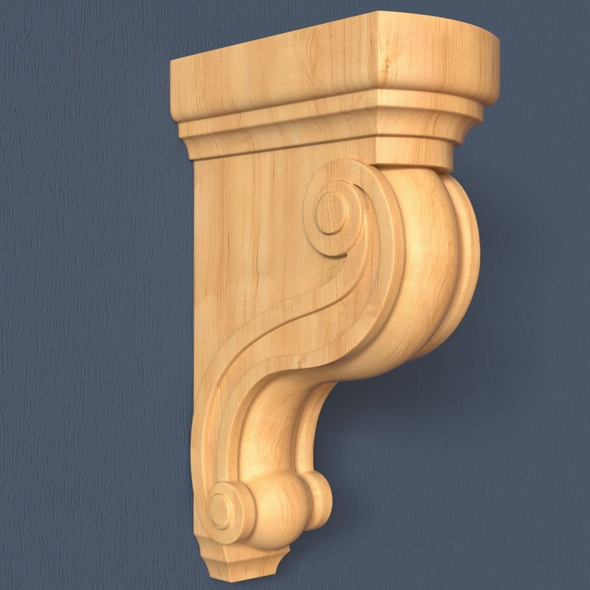 Simple Corbel 011 3D Model .max .obj .fbx .ma .mb