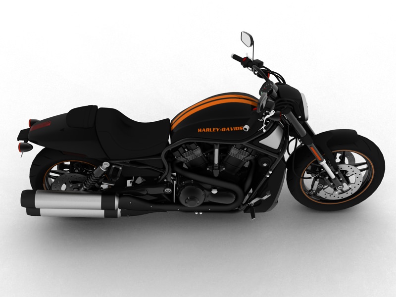 Harley-Davidson V-Rod Night Rod Special 2013 3D Model MAX ...