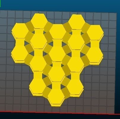 CHA-type Zeolite 3D print model_2