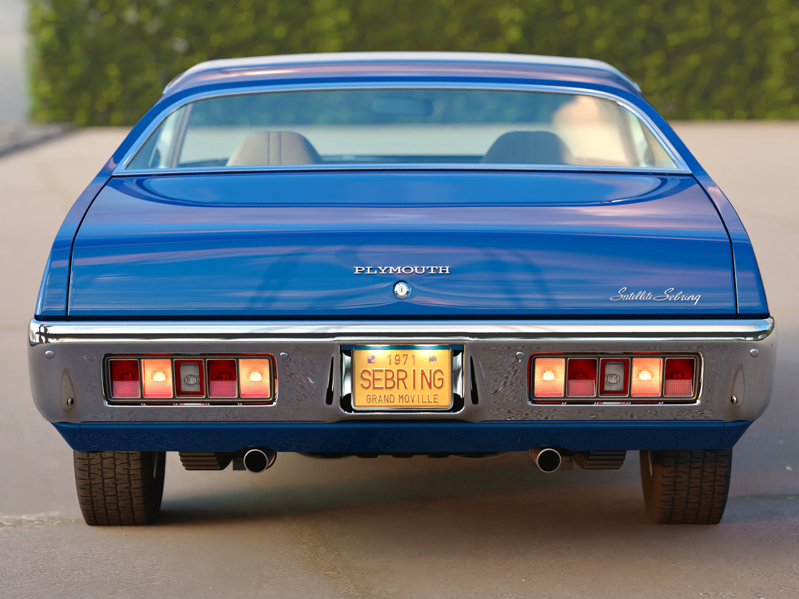 Plymouth Satellite 1971 3D model_4