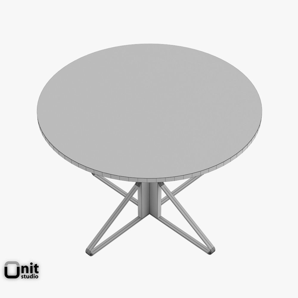 Artek Reb 003-004 Kaari Table 3D model_12