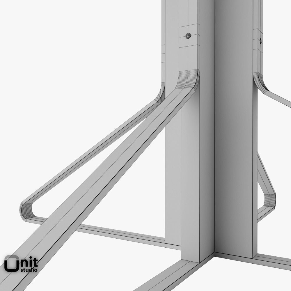 Artek Reb 003-004 Kaari Table 3D model_18