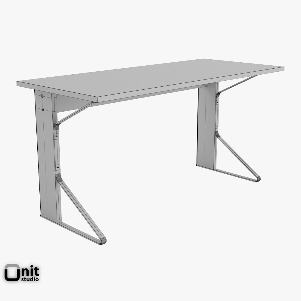 Artek Reb 005 Kaari Desk 3D model_8